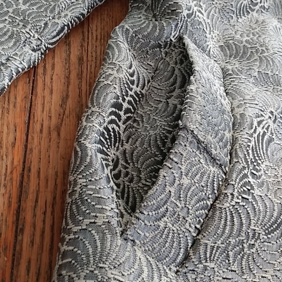 Silver Jacket - Buttons by Francesca's NWOT - Picture 3 of 15